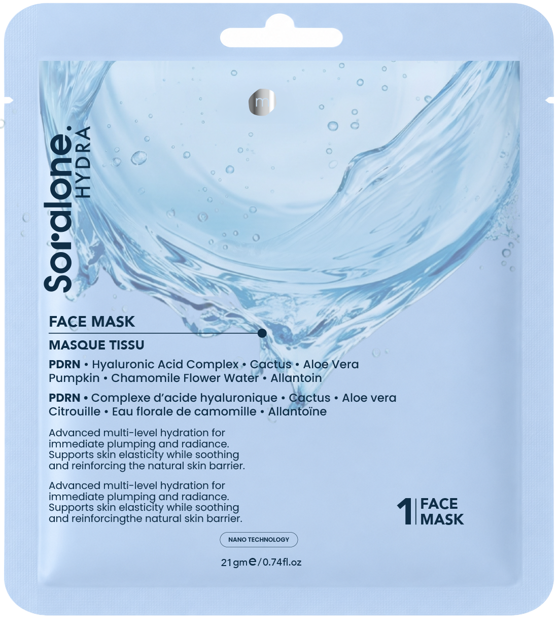 Soralone Hydra Face Mask Sheet
